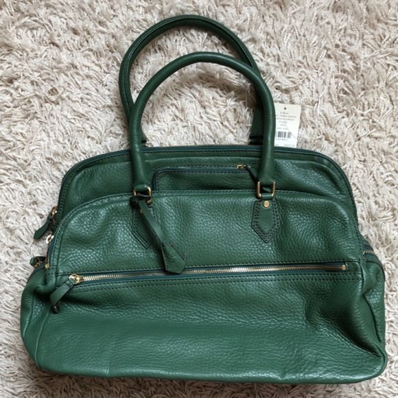 NWT Cole Haan pebbled leather small travel duffel - Picture 1 of 10